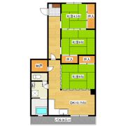 コーポ三輪の間取り画像