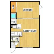 コーポ藍の間取り画像