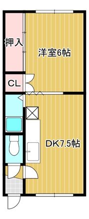 ハイツフロックスの間取り画像