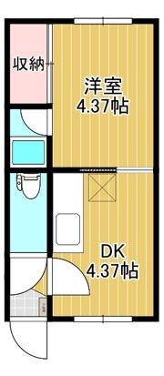 佐藤ハイツの間取り画像