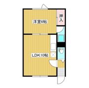 第2ツチヤハイツの間取り画像