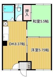 第2コーポ野尻の間取り画像