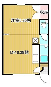 コーポときわの間取り画像