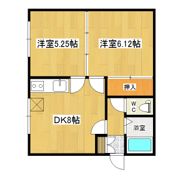 コーポ緑ヶ丘の間取り画像