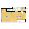 いちいハイツの間取り画像