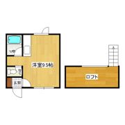 メゾンド市田Bの間取り画像