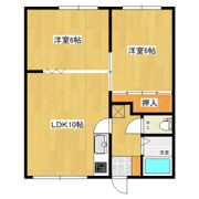 幸陽ハイツの間取り画像