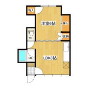 ハイツ井上の間取り画像