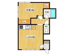 ハイツ井上の間取り画像