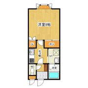 グローリアス川沿の間取り画像