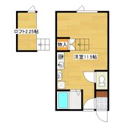 コーポラスキティの間取り画像