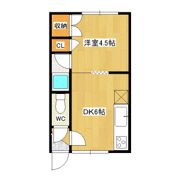 コーポ南仲町の間取り画像