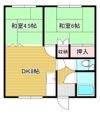 スカイコーポの間取り画像