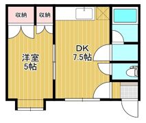 ビューハイツターフIIの間取り画像