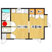 ビューハイツターフIIの間取り画像