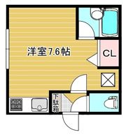 リバティとん田の間取り画像