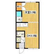 コーポ中村の間取り画像