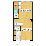 コーポ中村の間取り画像