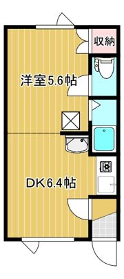 第5日研ハイツの間取り画像