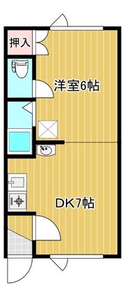 第8日研ハイツの間取り画像