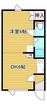 第2日研ハイツの間取り画像