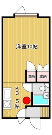 コーポけいの間取り画像