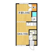 コーポ中村の間取り画像