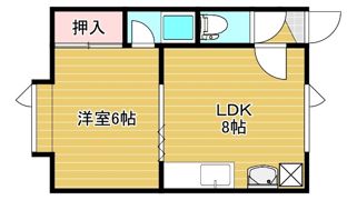 コーポ小町の間取り画像