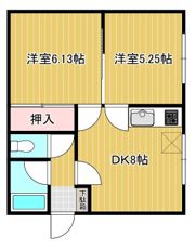 コーポ緑ヶ丘の間取り画像