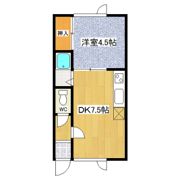 ブルーハイツの間取り画像