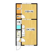 コーポエルム（美山町）の間取り画像