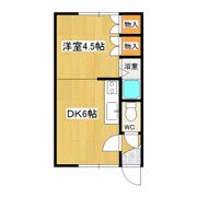 コーポラスマドカの間取り画像