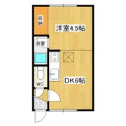 コーポ北進の間取り画像