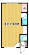コーポ美芳の間取り画像