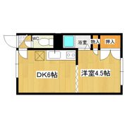 とん田パールハイツの間取り画像