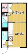 とん田パールハイツの間取り画像