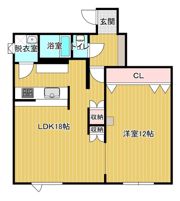 仲屋レンターの間取り画像