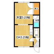 コーポやましたの間取り画像