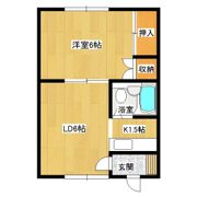 ダイヤモンドハイツの間取り画像