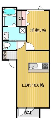 ルミナーレ中ノ島の間取り画像