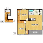 菅原貸室（無加川）の間取り画像