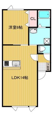 ゆうひろの間取り画像