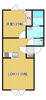 ドリームハイツAの間取り画像