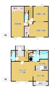 ハイム・KRの間取り画像
