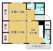 ヴィラナリー北見3の間取り画像