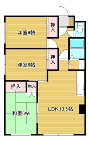 サンハイツSの間取り画像