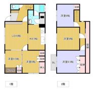 桜町6丁目貸家の間取り画像