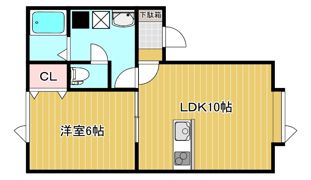 ローヤルハイム北8の間取り画像