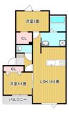 bisque（ビスク）の間取り画像