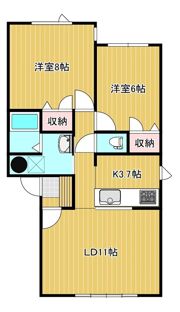 エクセシオールIIの間取り画像